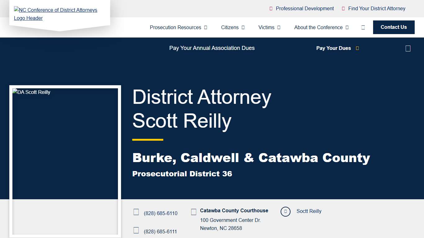 Prosecutorial District 36 - North Carolina Conference of District Attorneys